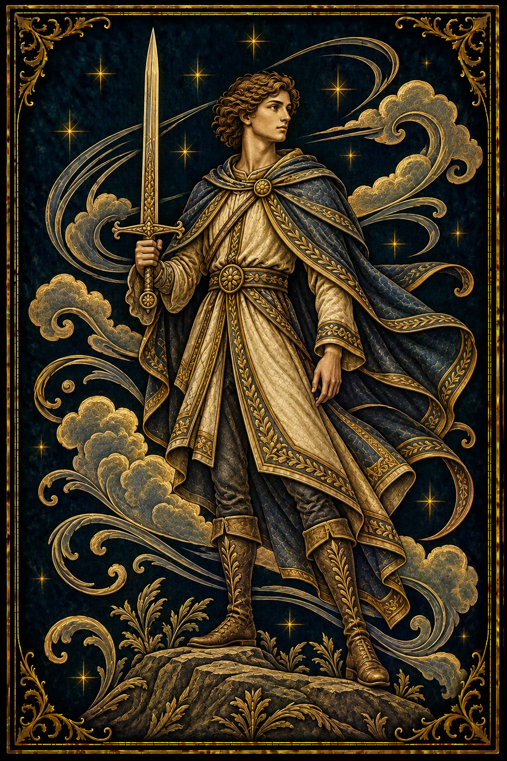 Valete de Espadas